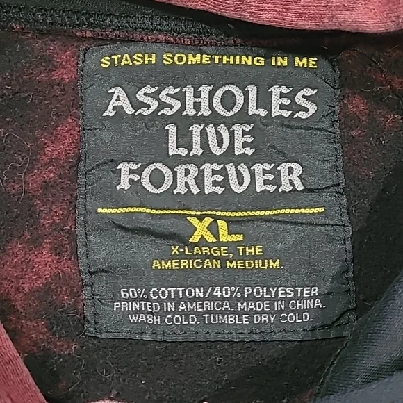 A-Holes Live Forever hoodie - Picture 4 of 4